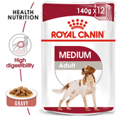 Royal Canin Medium Adult Wet Dog Food Pouches - Furbabies Online